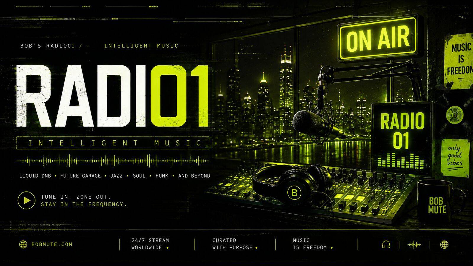 Bob's RadiO1 — Intelligent Music